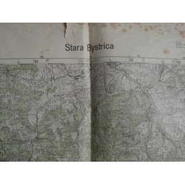 MAPA STARA BYSTRICA